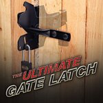 Perfect Products 01260 Ultimate Gate Latch Black Finish