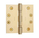 Baldwin 1041.I Estate 4 Inch x 4 Inch Solid Brass Ball Bearing Full Mortise Hinge with Square Corners (Sold Each) product