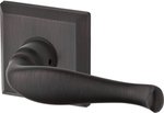 Baldwin PV.DEC.TSR Reserve Decorative Privacy Leverset with Traditional Square Rosette