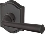 Baldwin HD.FED.R.TAR Reserve Federal Single Dummy Right Handed Lever with Traditional Arch Rosette