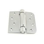Hager 1754 4" x 4" Square by 5/8" Radius Corner Steel Full Mortise Residential Spring Hinge (Sold in Pairs) * Non-Returnable *