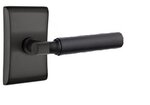 Emtek T-Bar Smooth 5111 Select Brass Passage Leverset with Neos Rosette for Left Handed Doors product