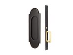 Emtek 2044 #8 Classic Arched Passage Pocket Door Mortise Lock