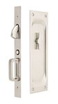 Emtek 2105 Classic Privacy Pocket Door Mortise Lock for 1-5/8&quot; Thick Doors