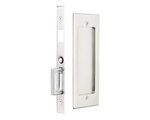 Emtek 2116 Modern Rectangular Dummy Pocket Door Mortise Lock for 1-1/2&quot; Thick Doors