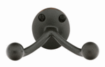 Emtek 2607 Traditional Brass Double Hook