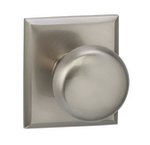 Omnia 458RTSD Single Dummy Knob with Rectangular Rosette From the Prodigy Collection