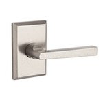 Baldwin HD.TAP.R.RSR Reserve Taper Single Dummy Right Handed Lever with Rustic Square Rosette