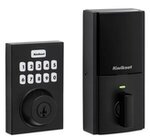 Kwikset HC620CNTZW700LR SMT Contemporary Home Connect Keypad Smart Lock Deadbolt with Z-Wave 700 Long Range and SmartKey product