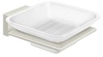 Deltana 55D2012 Frosted Glass Soap Dish 55D