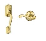 Schlage FE285 CAM/FLA Camelot Lower Handleset with Flair Lever for Right Handed Doors product