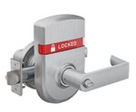 Schlage ND53LD-RHO ISLOC Rhodes Entrance Door Lever Set Less Standard Cylinder with Inside Locked/Unlocked Indicator product
