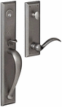 Baldwin 6403.LENT Estate Cody Full Escutcheon Single Cylinder Handleset for Left Handed Doors