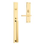 Baldwin 6977.RDBL Estate Minneapolis Double Cylinder Mortise Handleset for Right Handed Doors
