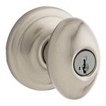 Kwikset 740L SMT Laurel Keyed Entry Knobset with SmartKey