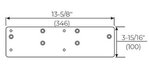 Norton 7786 Narrow Frame Drop Plate for 7500 Series