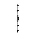 Baldwin 8107.R8LK Right Handed Cremone Bolt with Contemporary Covers for 8' Doors