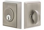 Emtek 8468 Solid Brass Rectangular Single Cylinder Deadbolt