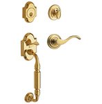 Baldwin 85305.RDBL Estate Canterbury Double Cylinder Handleset for Right Handed Doors