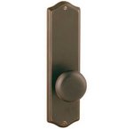 Emtek 8811 9 Inch Height Colonial Sideplate Privacy Set