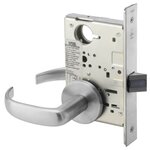 Yale Commercial 8801FLPBR Passage Mortise Lock with Pacific Beach Lever and Copenhagen Rose