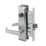 Yale Commercial 8805FLAUCN Storeroom Mortise Lock with Augusta Lever and Camden Escutcheon