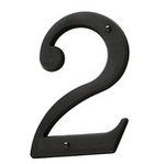 Baldwin 90672 4-3/4 Inch Tall House Number 2