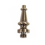 Emtek 97314 Solid Brass Steeple Tip Hinge Finial for 4 Inch x 4 Inch Solid Brass Heavy Duty or Ball Bearing Hinges