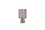 Emtek 97275 Solid Brass Straight Knurled Tip Hinge Finial for 3-1/2 Inch x 3-1/2 Inch Solid Brass Heavy Duty or Ball Bearing Hinges product