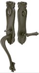 Emtek 470333 Art Nouveau One Piece Dummy Handleset