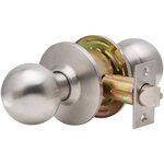 Dexter Commercial C2000PASSB Passage Grade 2 Ball Knob Non Clutching Cylindrical Lock