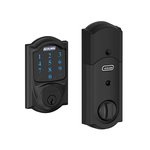 Schlage BE469ZP CAM Camelot Connect Electronic Touchscreen Electronic Deadbolt with Z-Wave Plus Technology &amp; Built-in Alarm product