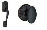 Schlage FE285 CAM/SIE Camelot Lower Handleset with Sienna Knob product