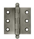 Deltana CH2020U Solid Brass 2 Inch x 2 Inch Full Mortise Cabinet Hinge (Sold in Pairs)