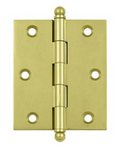 Deltana CH3025U Solid Brass 3 Inch x 2-1/2 Inch Full Mortise Cabinet Hinge (Sold in Pairs)