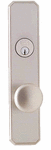 Omnia 11442A Single Cylinder Mortise Entry Set
