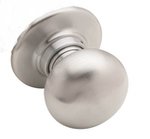 Schlage A25D PLY Plymouth Exit Only Door Knob with Exterior Blank Plate