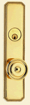 Omnia 25430AC Double Cylinder Mortise Entry Set