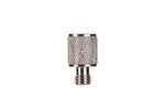 Emtek 97254 Solid Brass Knurled Tip Hinge Finial for 4 Inch x 4 Inch Solid Brass Residential Duty Hinges