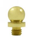 Emtek 97204 Solid Brass Ball Tip Hinge Finial for 4 Inch x 4 Inch Solid Brass Residential Duty Hinges product