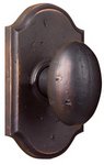 Weslock 7140 Durham Molten Bronze Collection Keyed Entry Knobset with Premiere Rosette