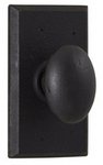 Weslock 7305 Durham Molten Bronze Collection Single Dummy Knob with Square Rosette