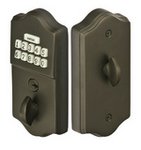 Emtek E1000 Classic Brass Electronic Keypad Deadbolt