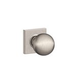 Schlage F10ORB/COL Orbit Passage Knobset with Collins Decorative Rosette