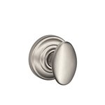 Schlage F170SIE/AND Siena Single Dummy Knob with Andover Decorative Rosette
