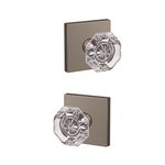 Schlage Custom FC21ALX/COL Alexandria Passage/Privacy Knobset with Collins Decorative Rosette