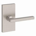 Baldwin HD.SQU.L.CFR Reserve Square Single Dummy Left Handed Lever with Contemporary 5 Inch Rosette product