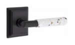 Emtek T-Bar Terrazzo 8561 SD Select Brass Single Dummy Lever with Wilshire Rosette for Right Handed Doors product