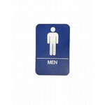 Don-Jo HS907 Men's ADA Blue Bathroom Sign