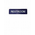 Don-Jo HS907 Handicap ADA Blue Bathroom Sign with Braille